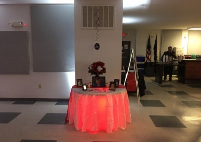 Memorial Table