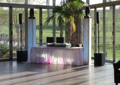 DJ setup