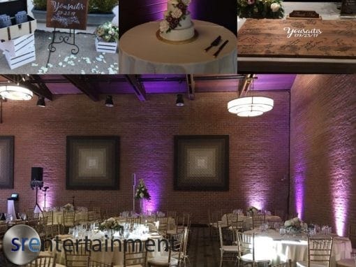 Wedding Uplighting 9/23/17